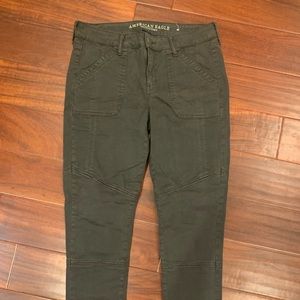American Eagle Green Army Pants